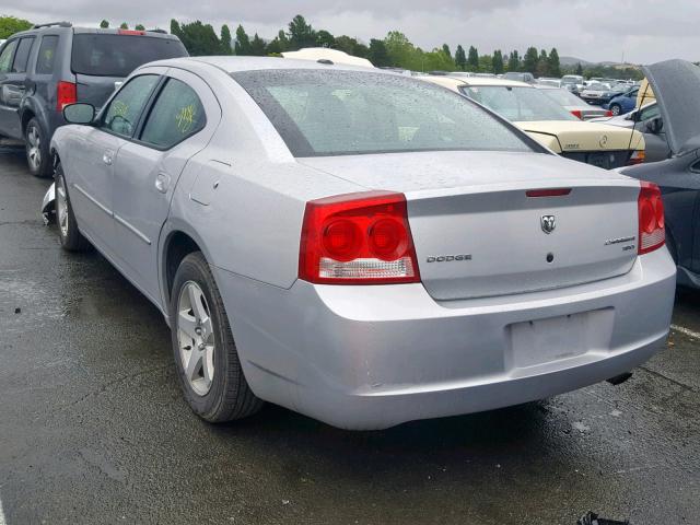 2B3CA3CV1AH277516 - 2010 DODGE CHARGER SX GRAY photo 3