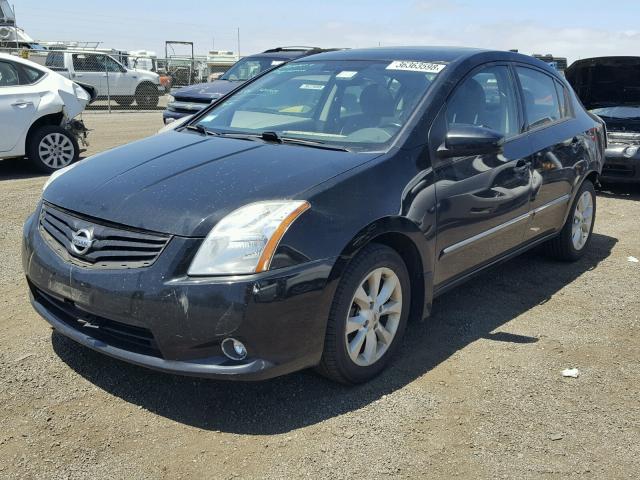 3N1AB6AP4AL629054 - 2010 NISSAN SENTRA 2.0 BLACK photo 2