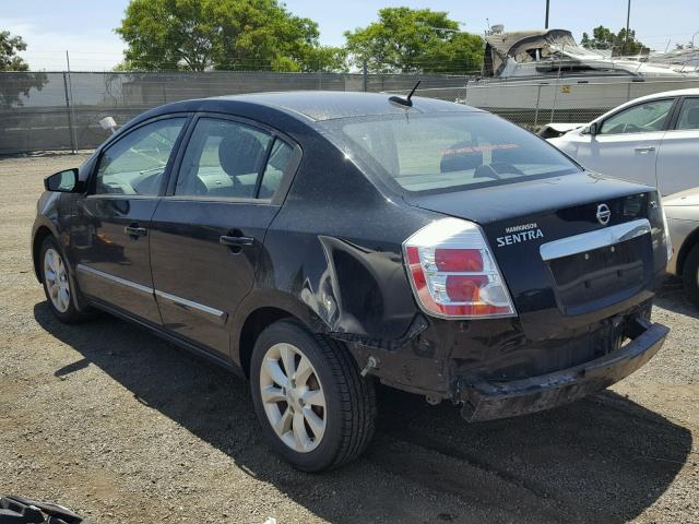 3N1AB6AP4AL629054 - 2010 NISSAN SENTRA 2.0 BLACK photo 3