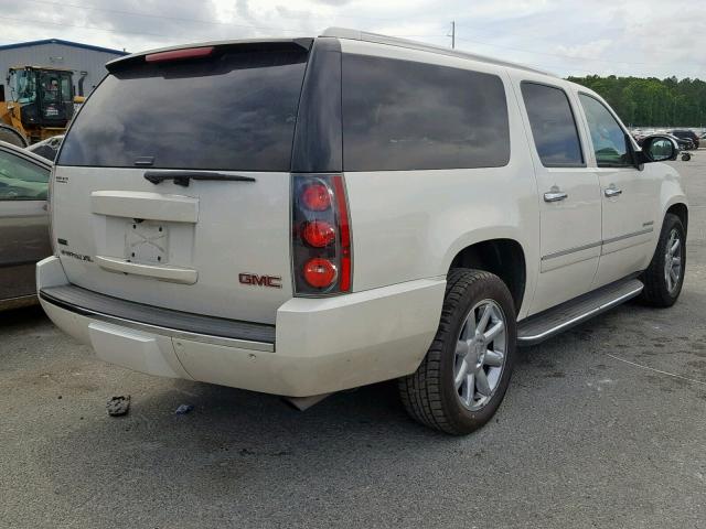 1GKUCMEF6AR223612 - 2010 GMC YUKON XL D WHITE photo 4