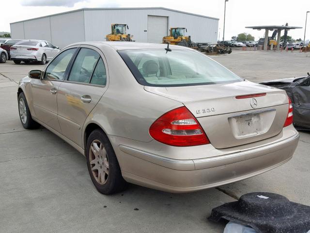 WDBUF65J13A200323 - 2003 MERCEDES-BENZ E 320 GOLD photo 3