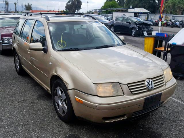 WVWSK61J91W606943 - 2001 VOLKSWAGEN JETTA GLS TAN photo 1