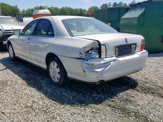 1LNHM86S15Y602800 - 2005 LINCOLN LS 白色 照片 3