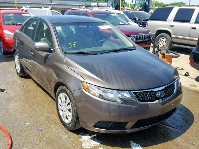 KNAFU4A29D5731442 - 2013 KIA FORTE EX GRAY photo 1