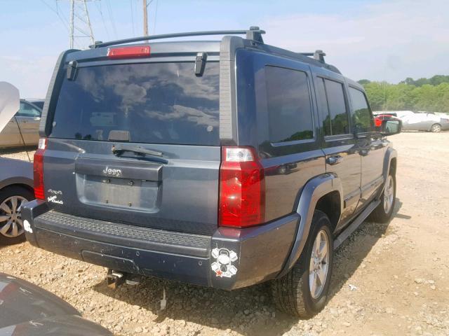 1J8HG48KX7C685282 - 2007 JEEP COMMANDER 蓝色 照片 4