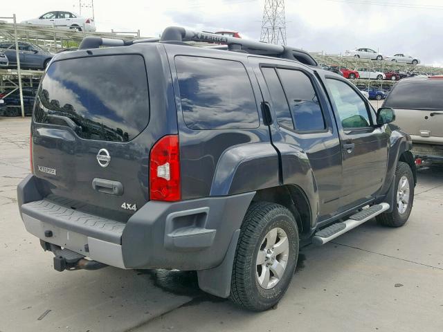 5N1AN0NW8AC508134 - 2010 NISSAN XTERRA OFF BLACK photo 4