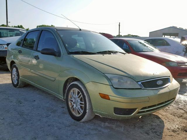 1FAFP34N27W131490 - 2007 FORD FOCUS ZX4 GREEN photo 1