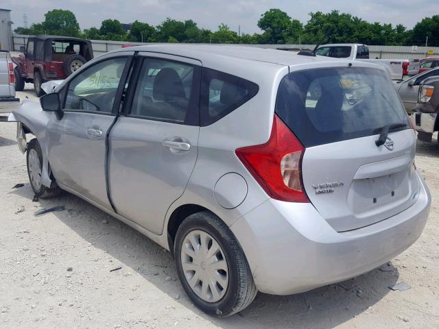 3N1CE2CP6GL361333 - 2016 NISSAN VERSA NOTE SILVER photo 3