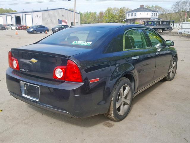 1G1ZC5E05CF293909 - 2012 CHEVROLET MALIBU 1LT 黑色 照片 4