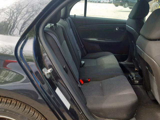 1G1ZC5E05CF293909 - 2012 CHEVROLET MALIBU 1LT 黑色 照片 6