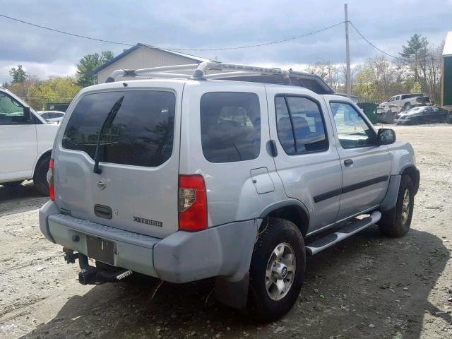 5N1ED28Y61C515306 - 2001 NISSAN XTERRA XE BLUE photo 4