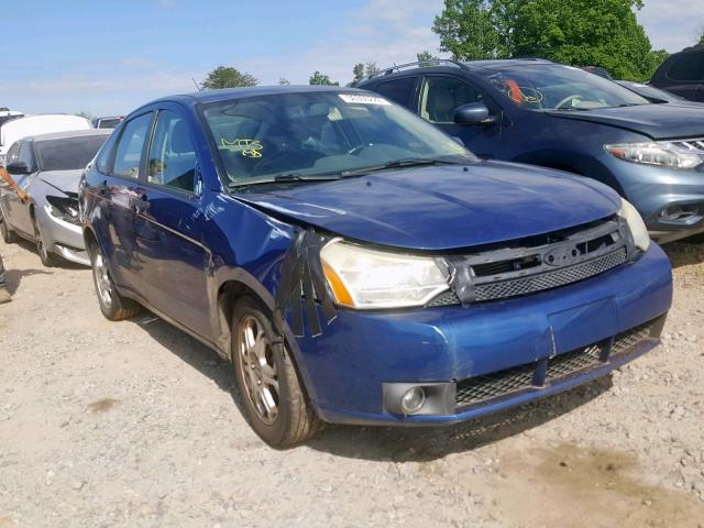 1FAHP36N19W153313 - 2009 FORD FOCUS SES BLUE photo 1