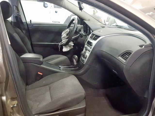 1G1ZC5EB0AF123469 - 2010 CHEVROLET MALIBU 1LT BROWN photo 5