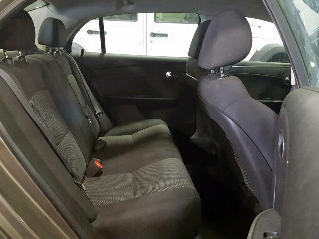 1G1ZC5EB0AF123469 - 2010 CHEVROLET MALIBU 1LT BROWN photo 6