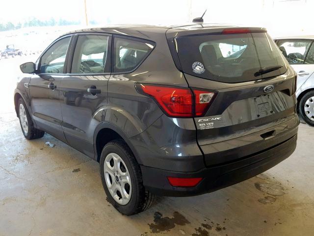 1FMCU0F74KUB19778 - 2019 FORD ESCAPE S GRAY photo 3