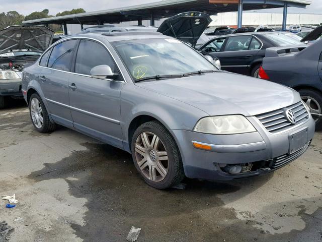 WVWAD63B25P001111 - 2005 VOLKSWAGEN PASSAT GLS GRAY photo 1