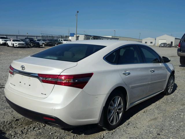 4T1BK1EB4DU015145 - 2013 TOYOTA AVALON BAS WHITE photo 4