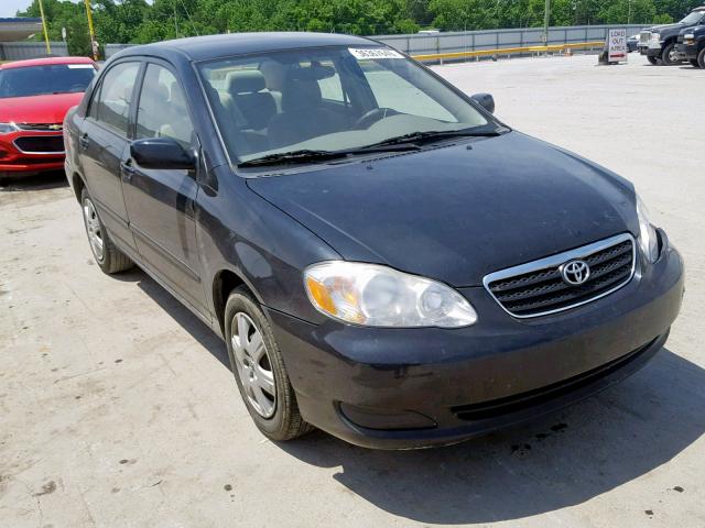 2T1BR32E78C938152 - 2008 TOYOTA COROLLA CE BLACK photo 1