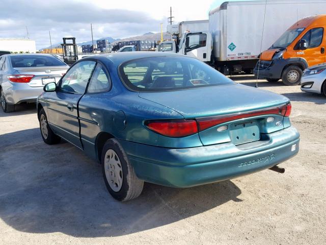 3FAKP1131WR216022 - 1998 FORD ESCORT ZX2 GREEN photo 3