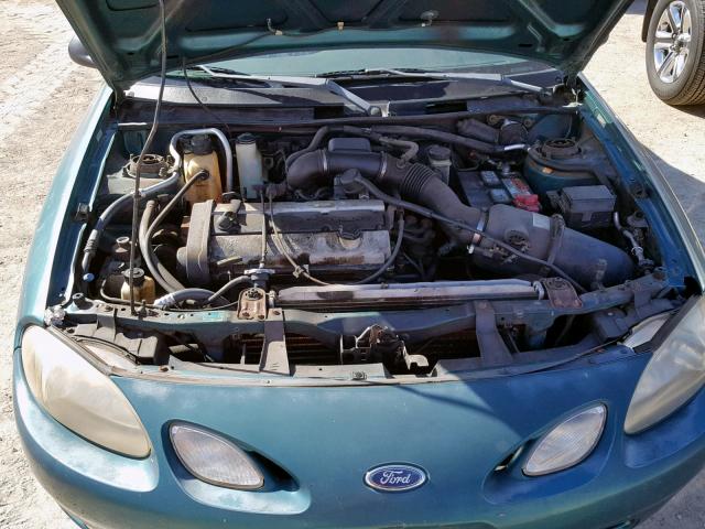 3FAKP1131WR216022 - 1998 FORD ESCORT ZX2 GREEN photo 7