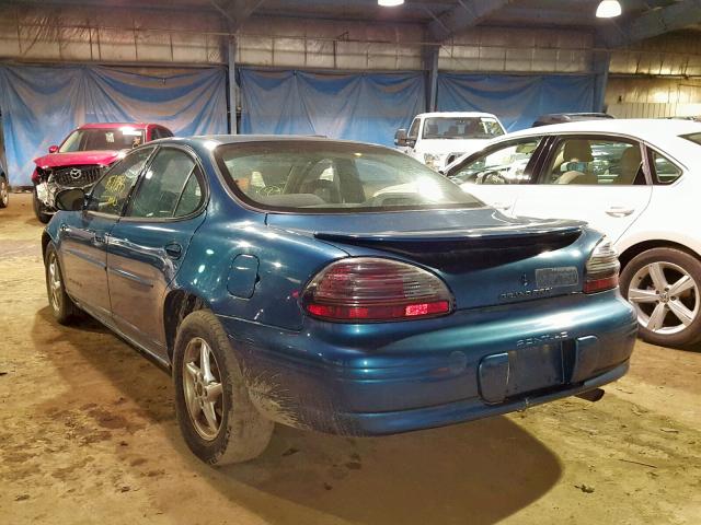 1G2WK52J42F203310 - 2002 PONTIAC GRAND PRIX GREEN photo 3