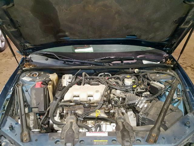 1G2WK52J42F203310 - 2002 PONTIAC GRAND PRIX GREEN photo 7