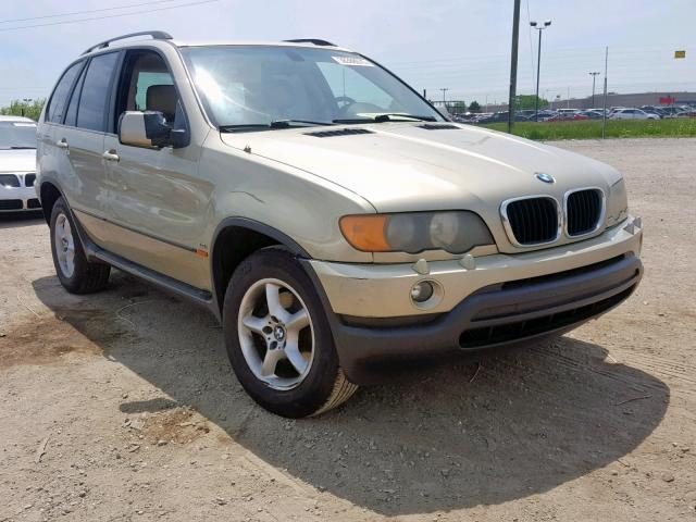 5UXFA53533LV93141 - 2003 BMW X5 3.0I GOLD photo 1