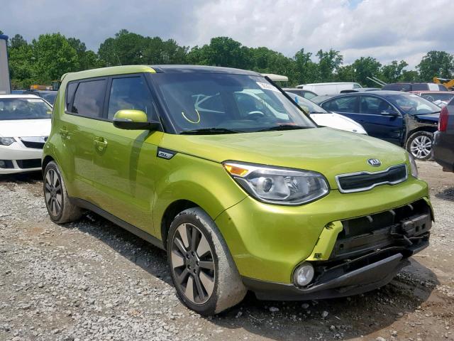 KNDJX3A53E7709662 - 2014 KIA SOUL ! Yaşıl foto 1