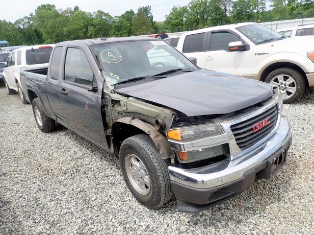 1GTCS49E788225641 - 2008 GMC CANYON SLE GRAY photo 1