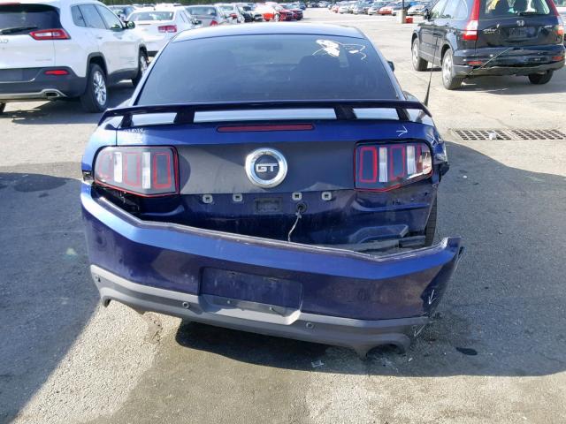 1ZVBP8CF3C5253384 - 2012 FORD MUSTANG GT PURPLE photo 9