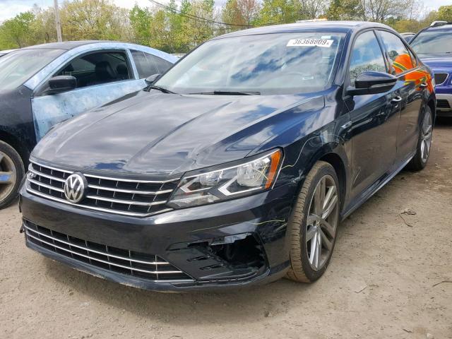 1VWAA7A34JC026147 - 2018 VOLKSWAGEN PASSAT S BLACK photo 2