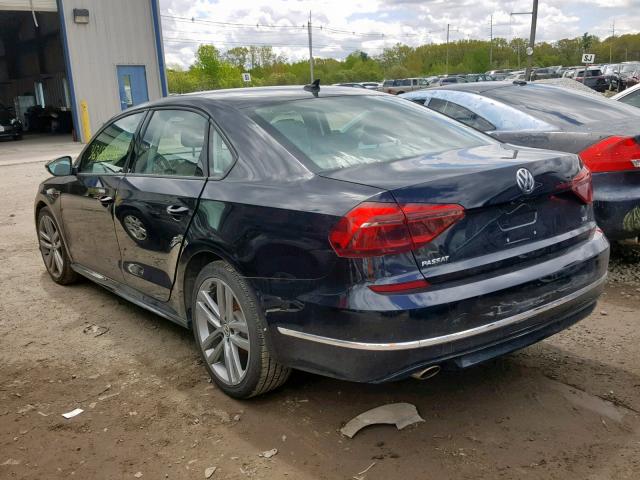 1VWAA7A34JC026147 - 2018 VOLKSWAGEN PASSAT S BLACK photo 3