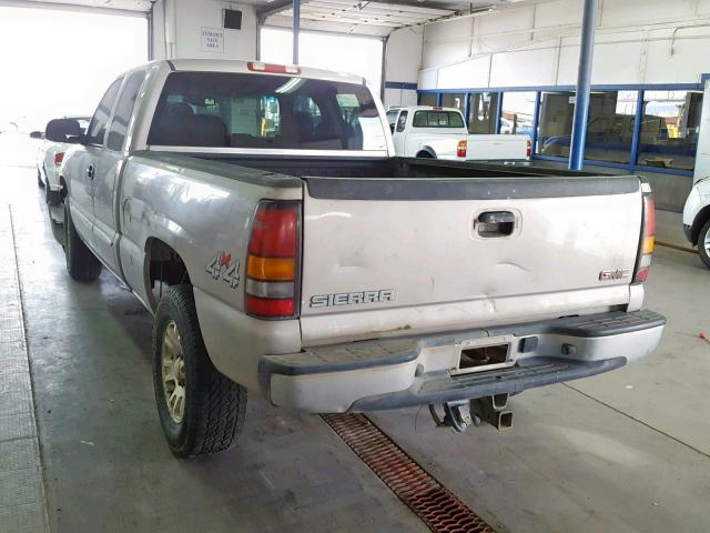 1GTEK19B86Z176342 - 2006 GMC NEW SIERRA SILVER photo 3