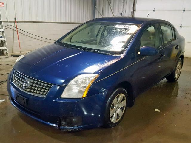 3N1AB61E97L644754 - 2007 NISSAN SENTRA 2.0 BLUE photo 2