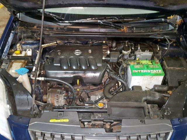 3N1AB61E97L644754 - 2007 NISSAN SENTRA 2.0 BLUE photo 7