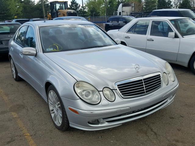 WDBUF56J46A961683 - 2006 MERCEDES-BENZ E 350 SILVER photo 1