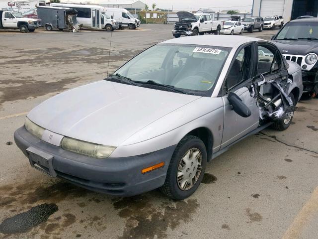 1G8ZG5289TZ135782 - 1996 SATURN SL1 GRAY photo 2