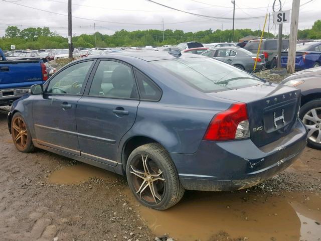 YV1390MS7A2512692 - 2010 VOLVO S40 2.4I BLUE photo 3