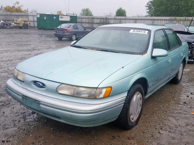 1FALP5249SG143891 - 1995 FORD TAURUS GL BLUE photo 2