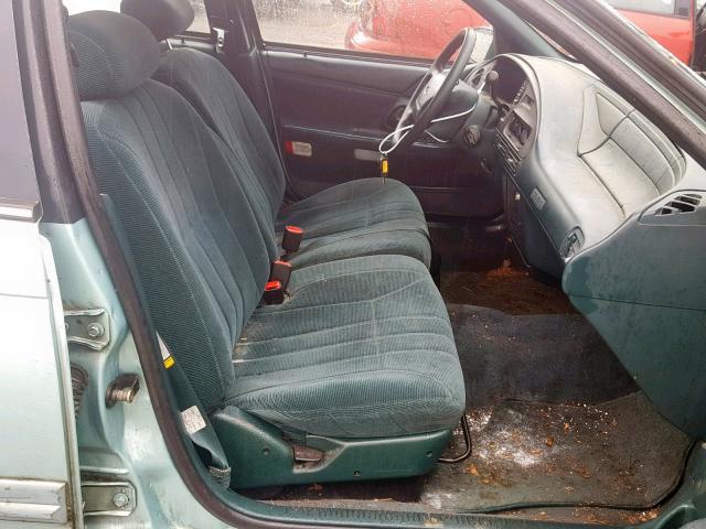 1FALP5249SG143891 - 1995 FORD TAURUS GL BLUE photo 5