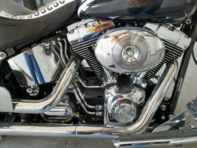 1HD1JDB195Y097124 - 2005 HARLEY-DAVIDSON FLSTNI WHITE photo 7