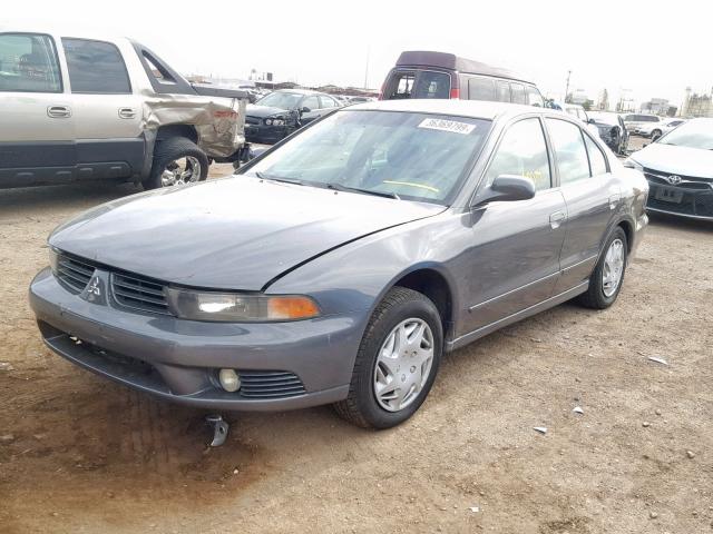 4A3AA46GX3E188513 - 2003 MITSUBISHI GALANT ES GRAY photo 1