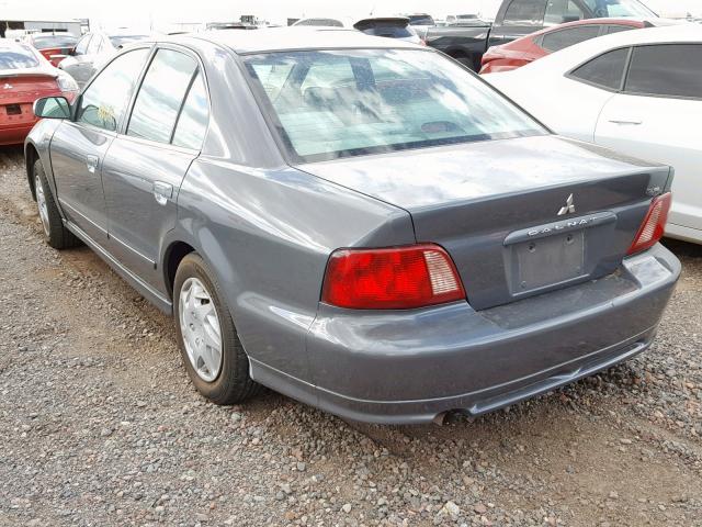 4A3AA46GX3E188513 - 2003 MITSUBISHI GALANT ES GRAY photo 3