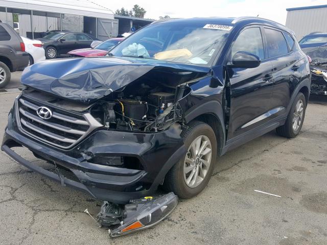 KM8J33A43GU089821 - 2016 HYUNDAI TUCSON LIM BLACK photo 2