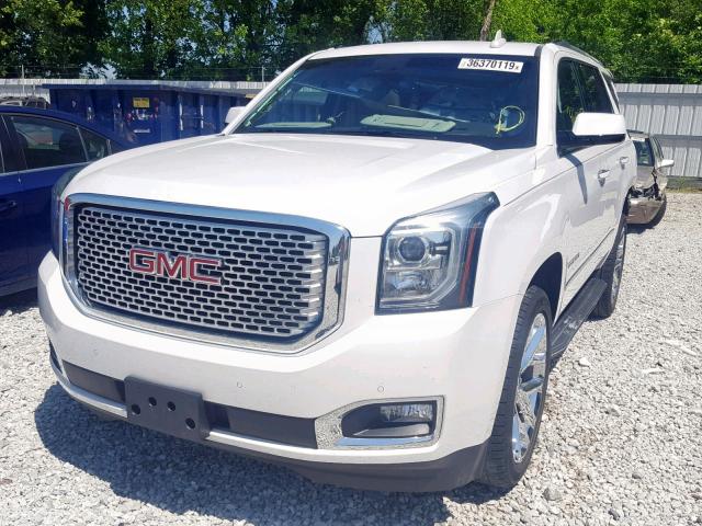 1GKS2CKJXHR149635 - 2017 GMC YUKON DENA WHITE photo 2