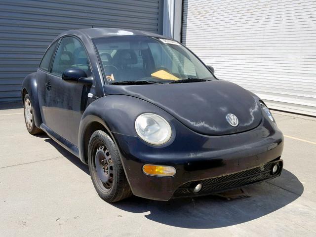 3VWCK21C51M453943 - 2001 VOLKSWAGEN NEW BEETLE შავი ფოტო 1