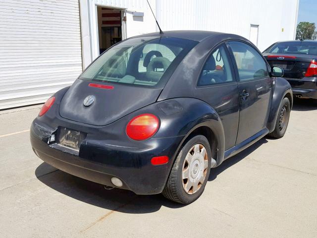 3VWCK21C51M453943 - 2001 VOLKSWAGEN NEW BEETLE შავი ფოტო 4
