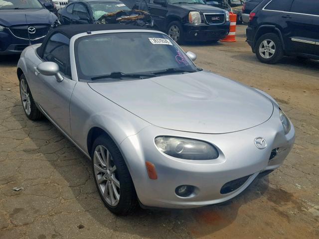 JM1NC25F970124560 - 2007 MAZDA MX-5 MIATA SILVER photo 1