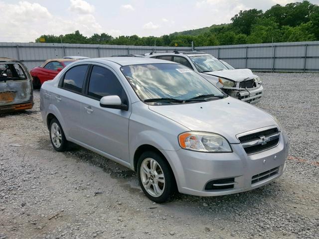 KL1TD5DE9BB214102 - 2011 CHEVROLET AVEO LS SILVER photo 1