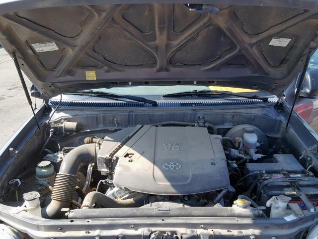 5TBJU32136S469050 - 2006 TOYOTA TUNDRA GRAY photo 7